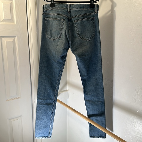 Rag and Bone Men’s Fit 1 Extra Slim Size 32W Blue Jean - Picture 8 of 14